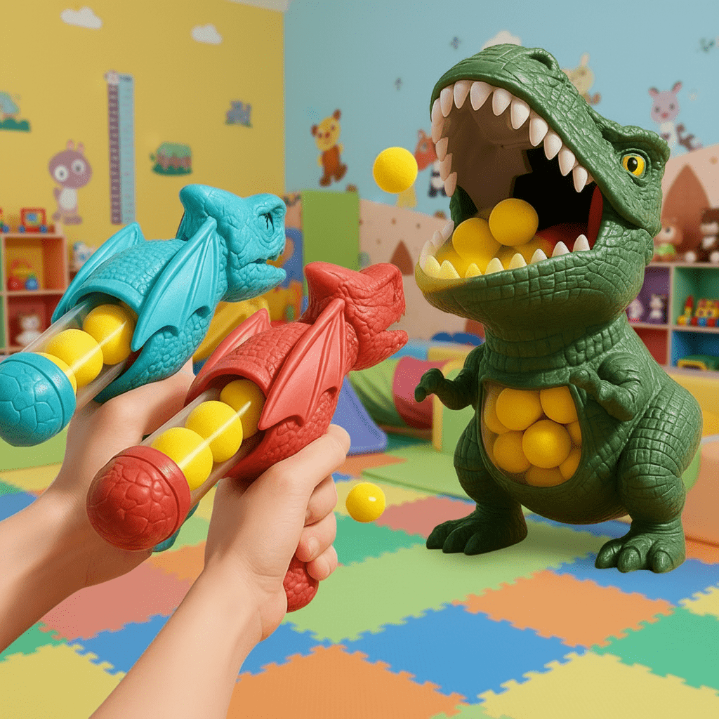 Barnens Dinosaurieskjutspel DINOPOP BLASTER 4