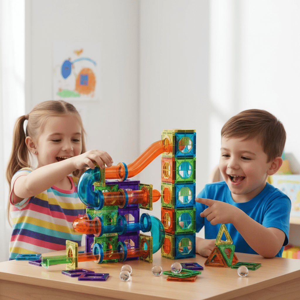 Barnens Magnetiska Byggstenar för Kreativ Lek 1