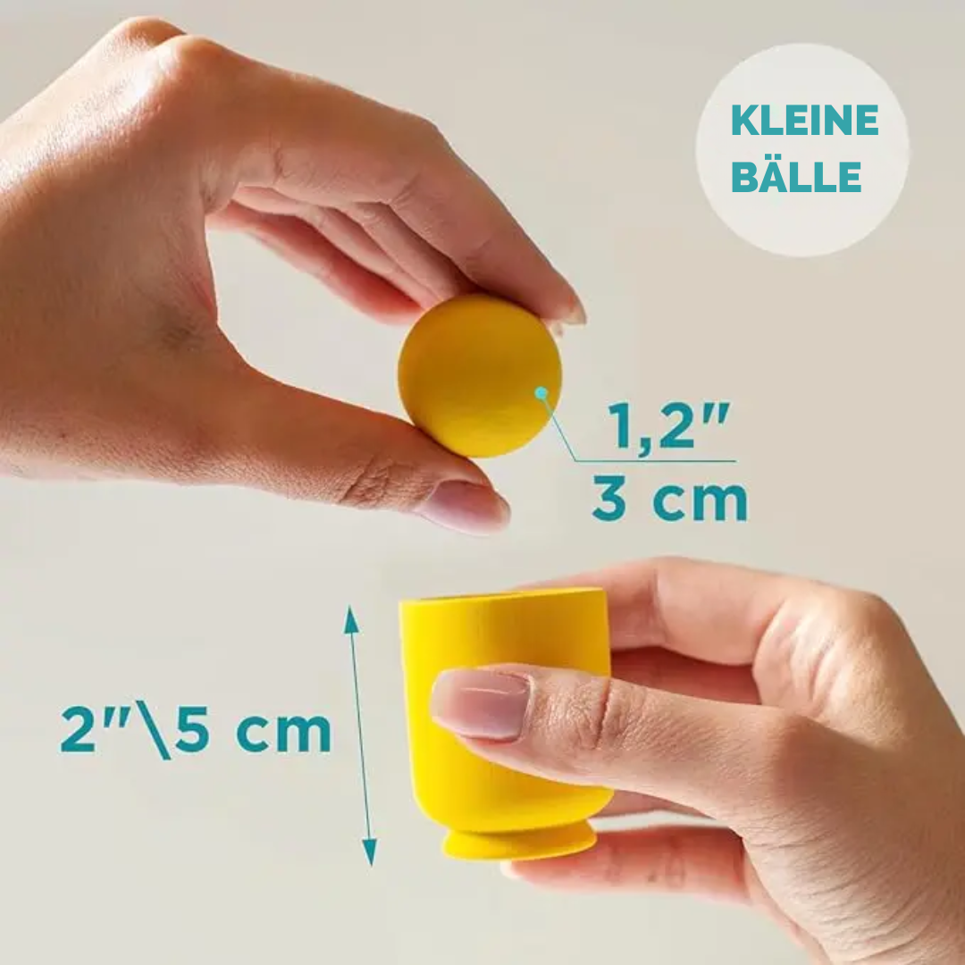 Barnens Montessori Regnbågsbollar i Koppar 5