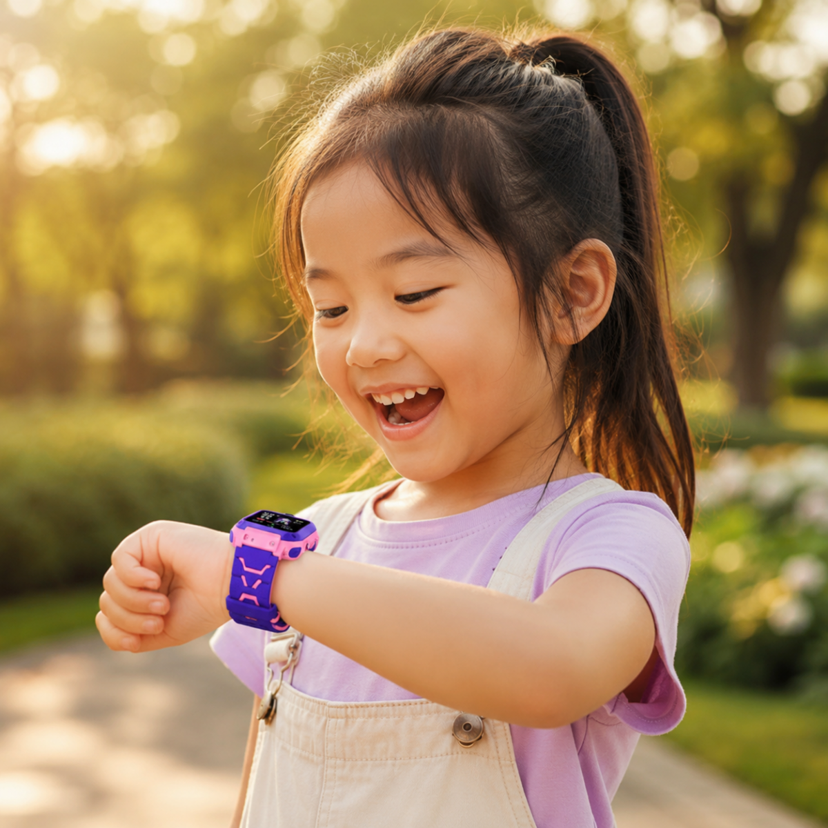 Barnens Smartwatch med GPS och SOS-funktion 1