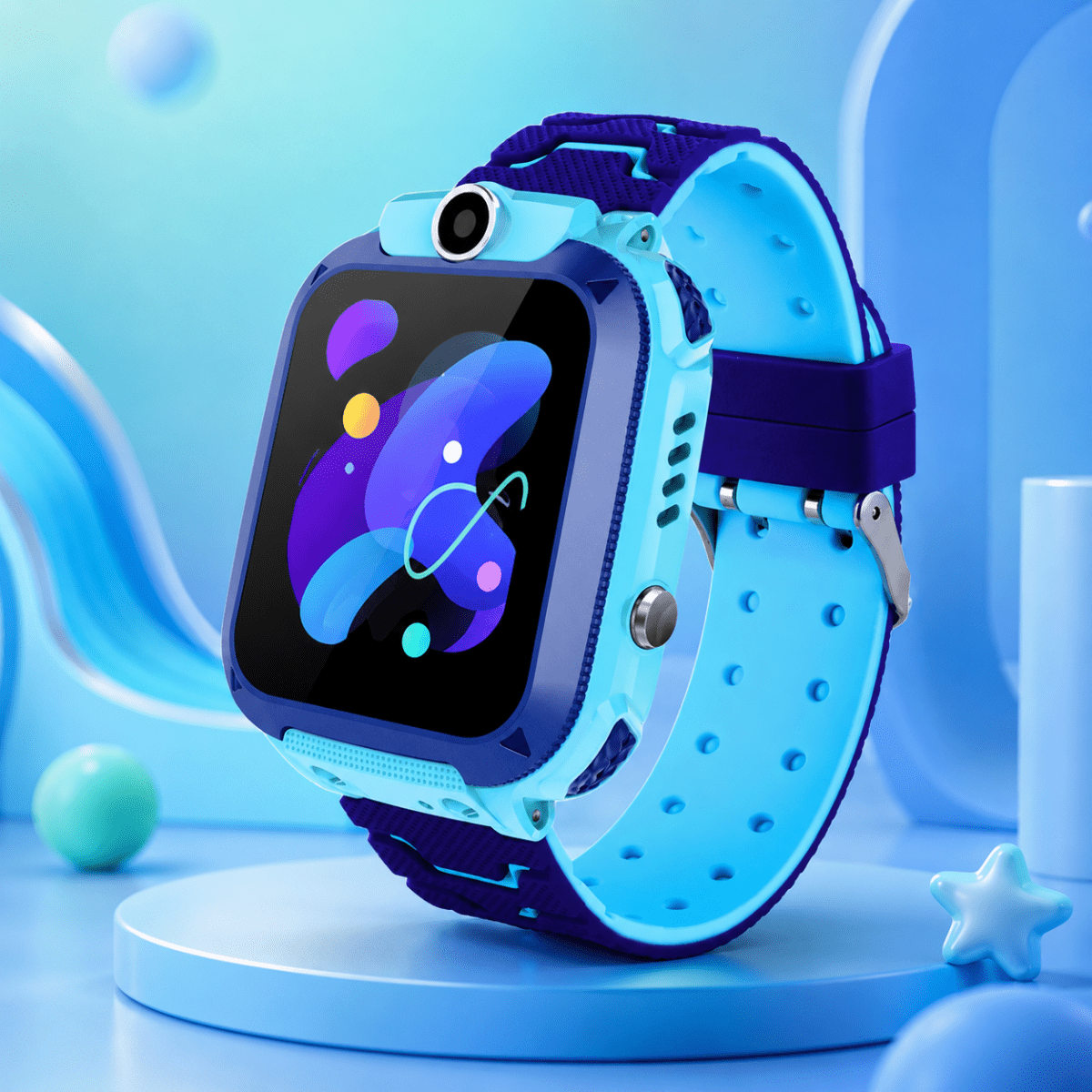 Barnens Smartwatch med GPS och SOS-funktion 4