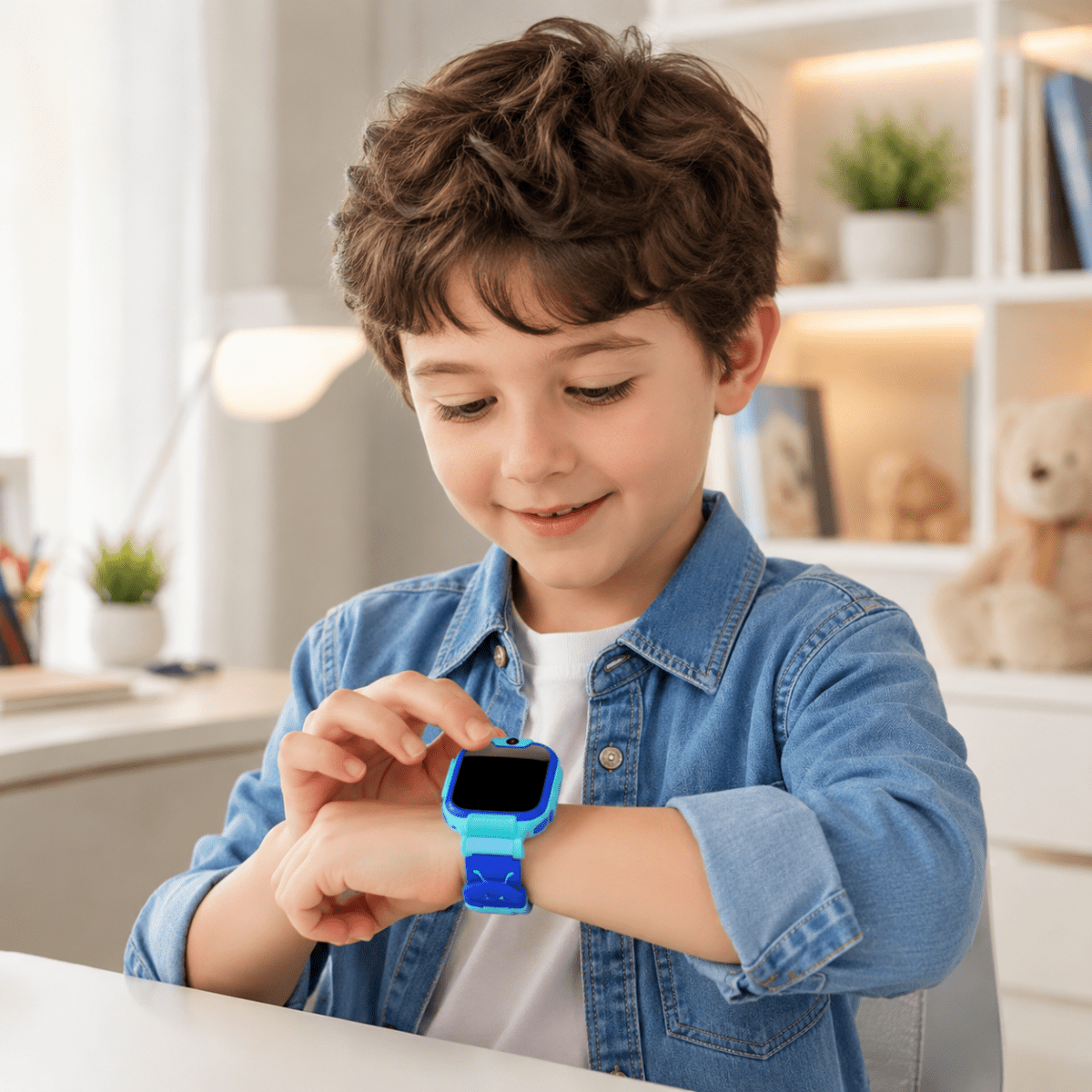 Barnens Smartwatch med GPS och SOS-funktion 6