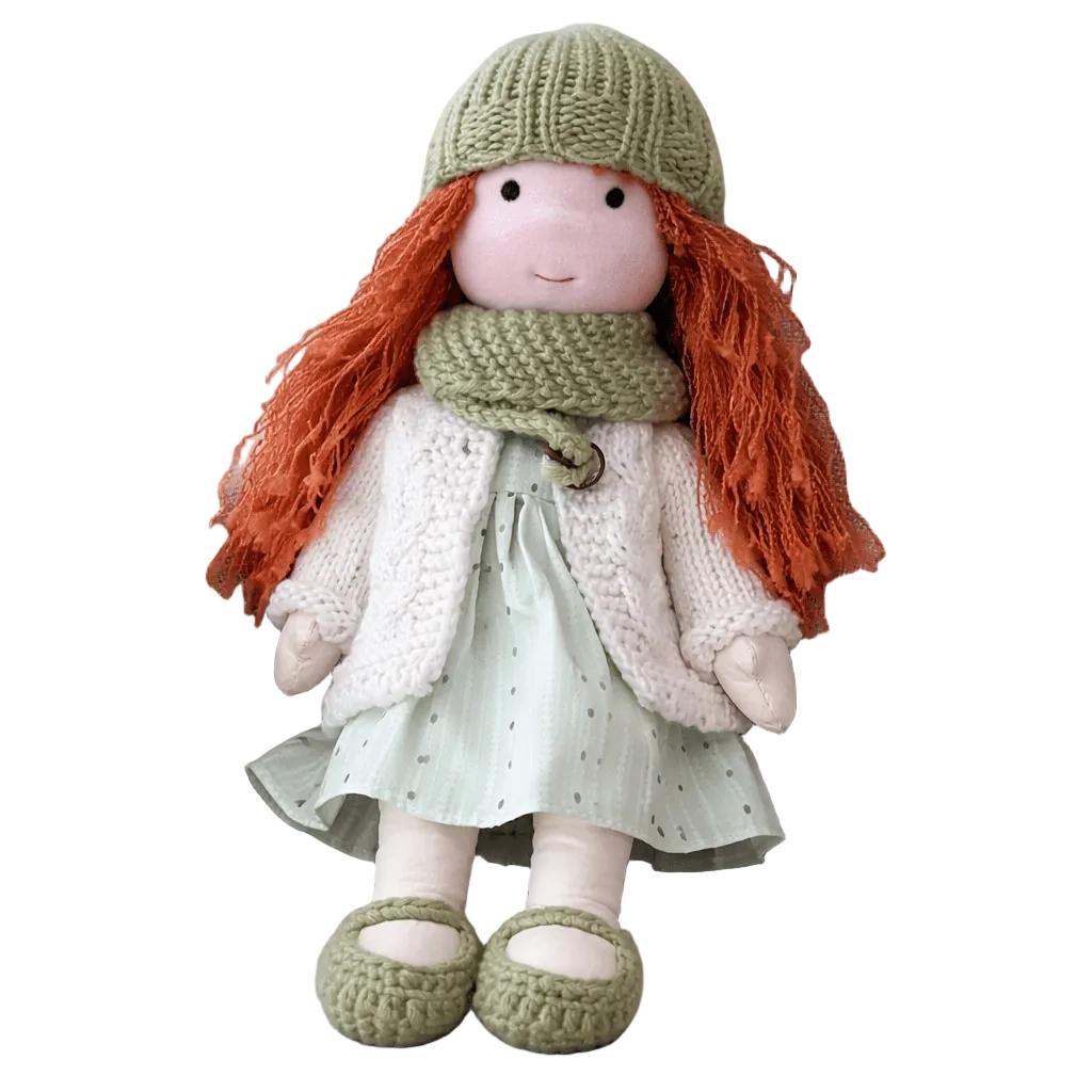 Barnens Waldorfdocka Handgjord För Kreativ Lek 0