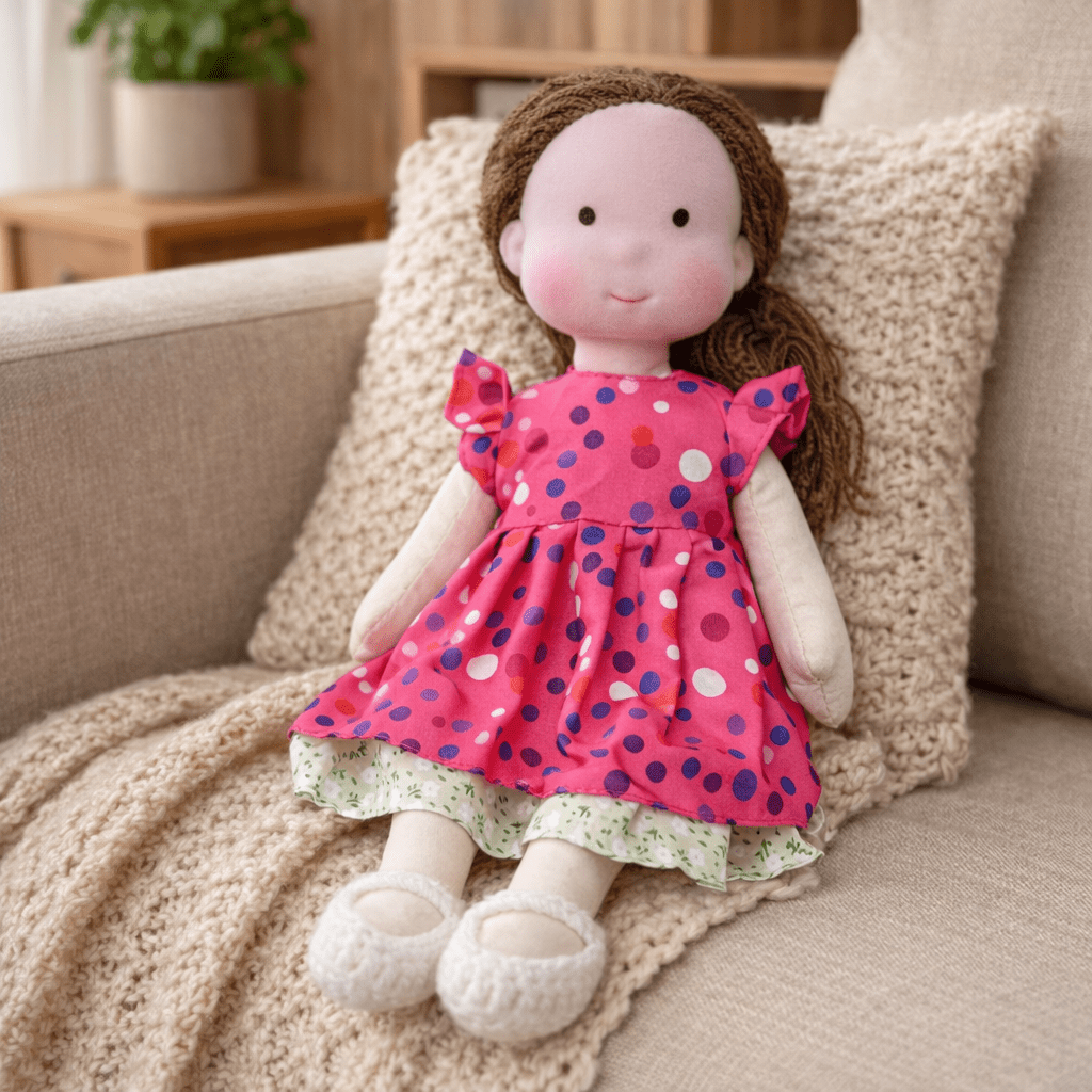 Barnens Waldorfdocka Handgjord För Kreativ Lek 31