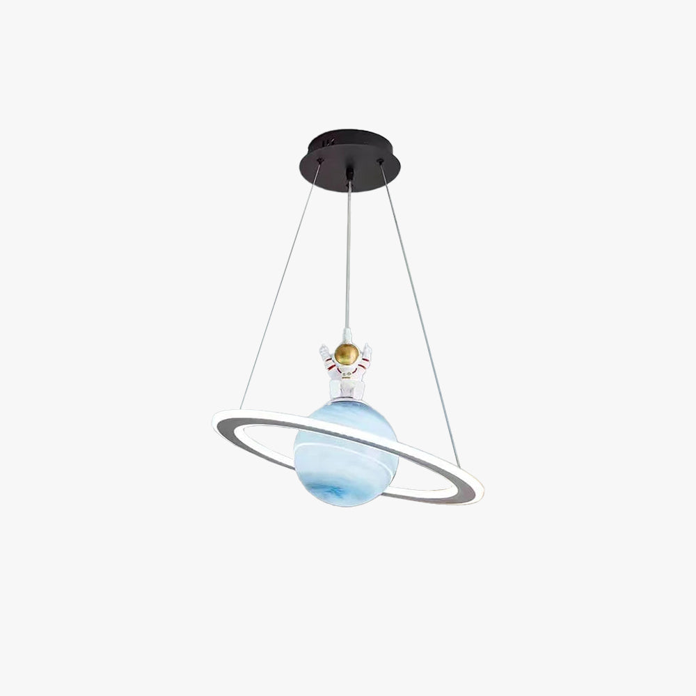 Barnlampa LED Hänglampa Planetmotiv för Barnrum - Intergalaktisk Design 7