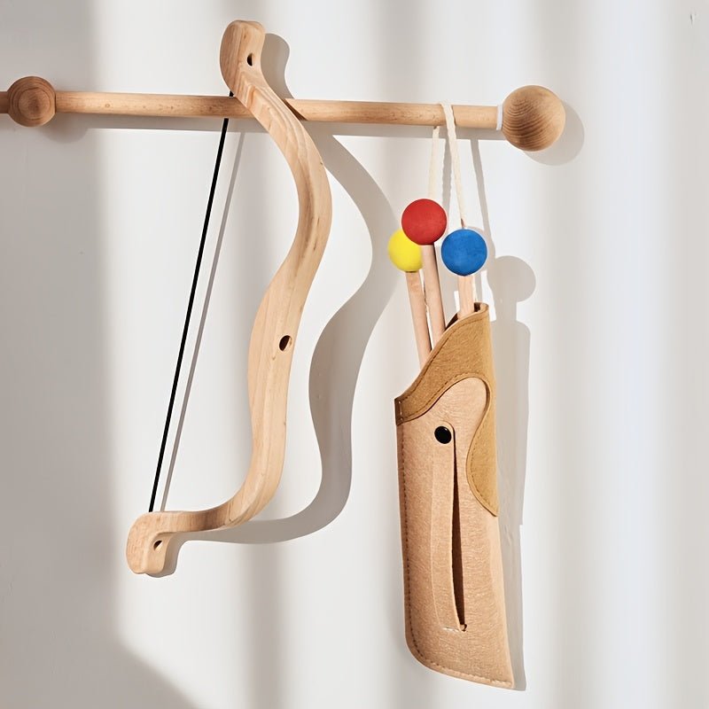 Barnleksak Båge och Pil Set för Kreativ Lek, Leksaker till 3-åring, Utvecklar Motorik och Fantasi 3