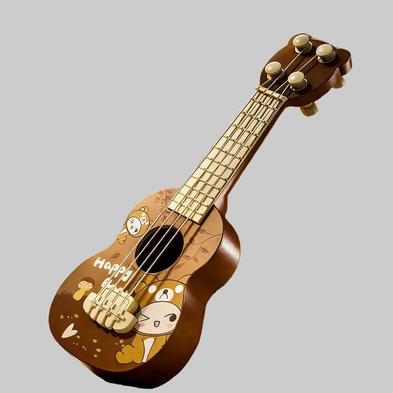 Barns Akustiska Ukulele med Lekfull Design 0