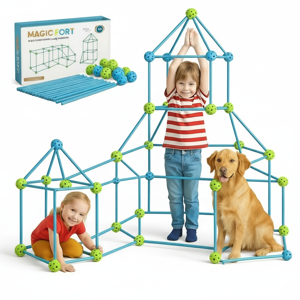 Barns DIY Byggsats för Kreativa Lekvärldar 0