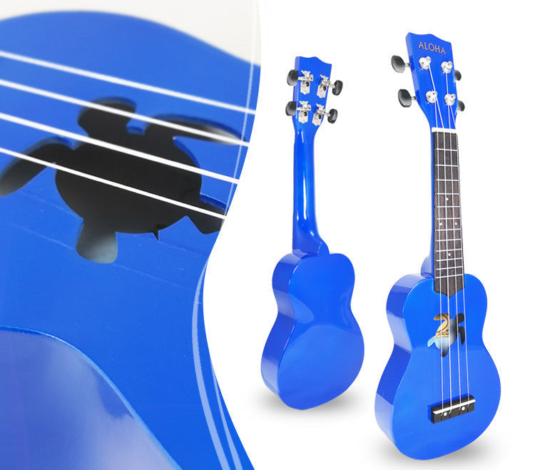Barns Färgglada Ukulele Lekfull Design 10