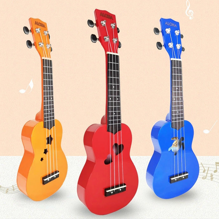 Barns Färgglada Ukulele Lekfull Design 3