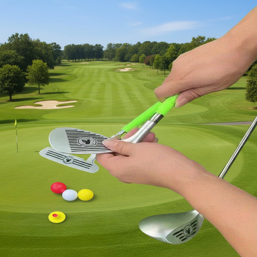 Barns Justerbara Golfset Teleskopklubbor för Utomhuslek 3