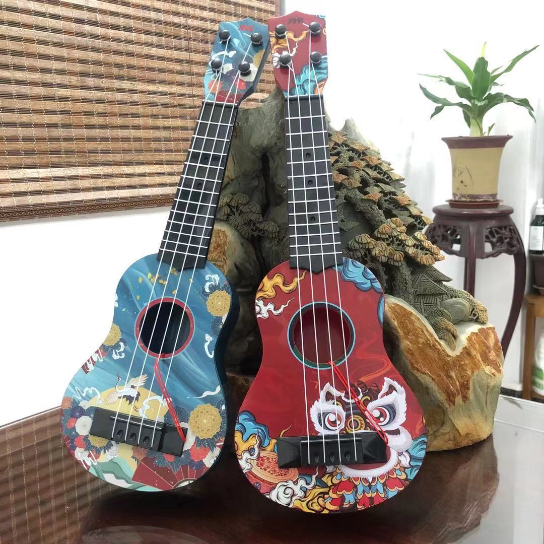 Barns Mini Ukulele Färgglad Design 0