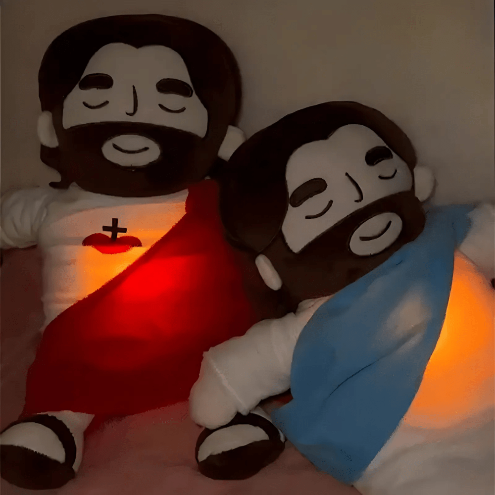Barns Plyschleksak Jesus För Avkopplande Sömn 2