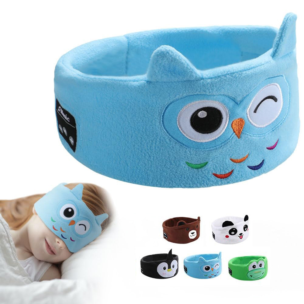 Barns Sovmask Bluetooth Ljudsystem Mjuk och Bekväm 0