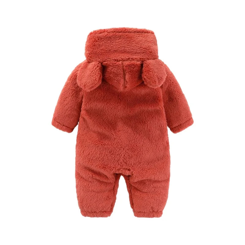 Barns Teddy Jumpsuit med Öron 3