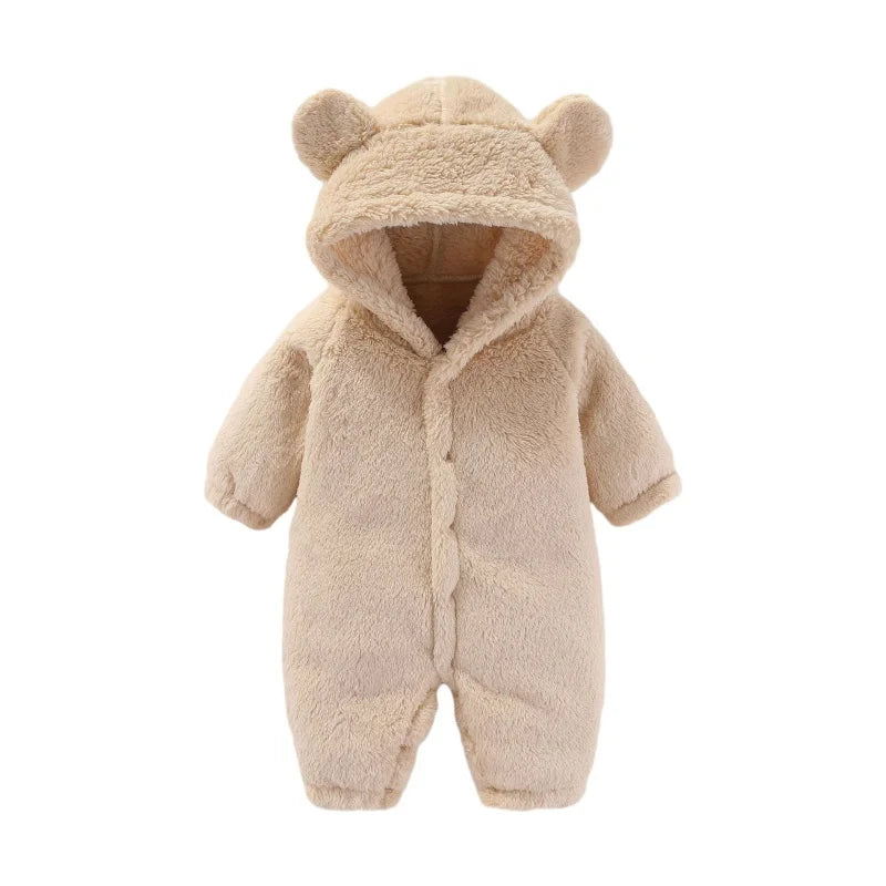 Barns Teddy Jumpsuit med Öron 4