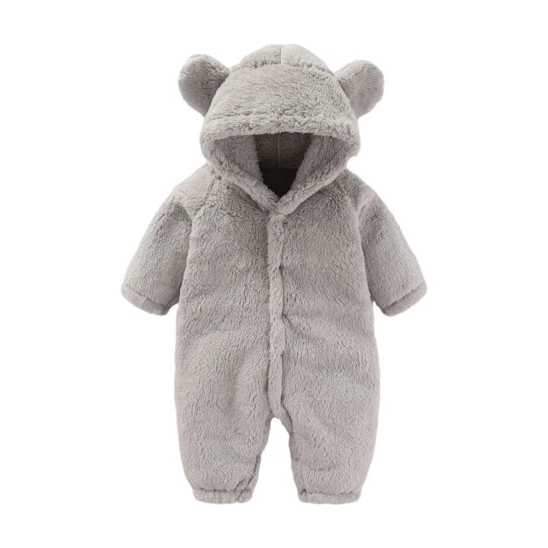 Barns Teddy Jumpsuit med Öron 6