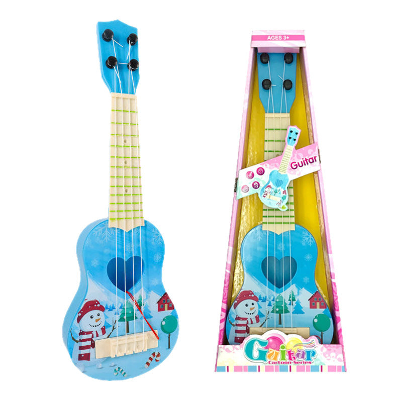 Barns Ukulele Leksak Färgglad Design 3