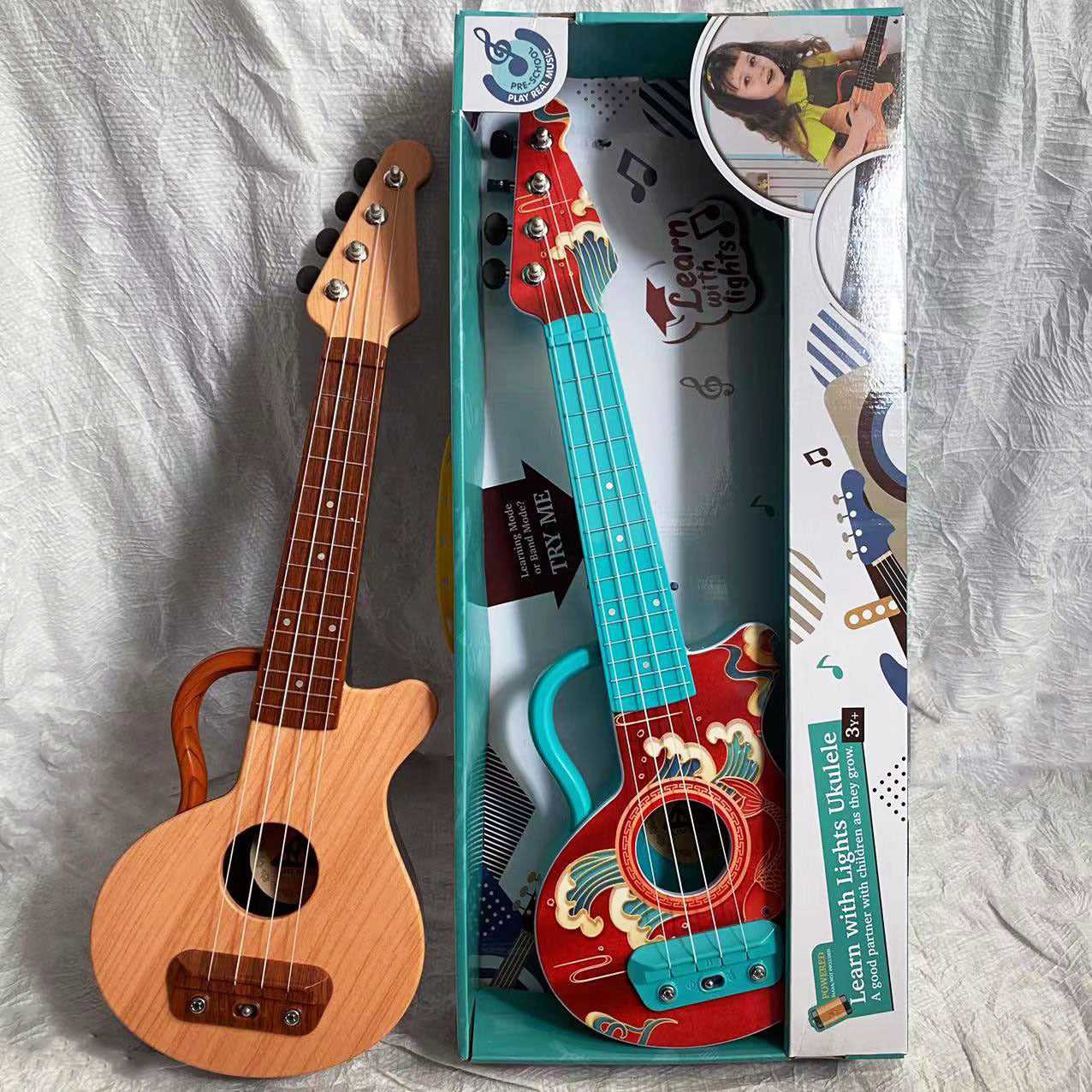 Barns Ukulele med Lärande Funktioner 2