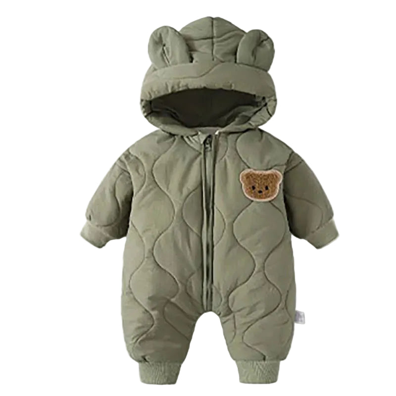 Bebis Vinteroverall med Björnmotiv 0