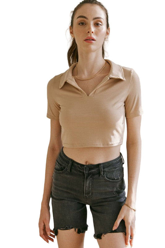 Bermuda Shorts för Damer i Hög Midja 0