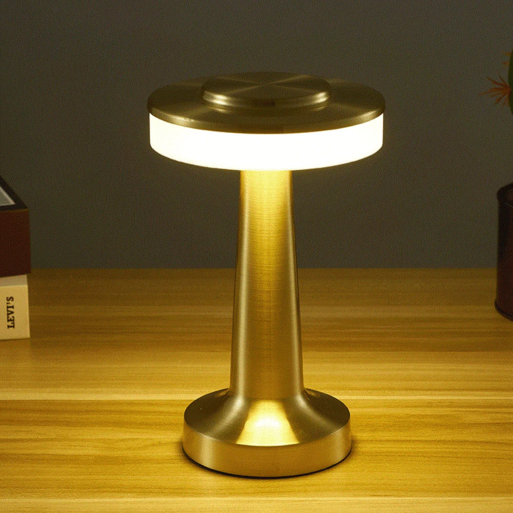 Bordslampa Bärbar LED med Klassisk Design och Dimbara Ljuslägen 3