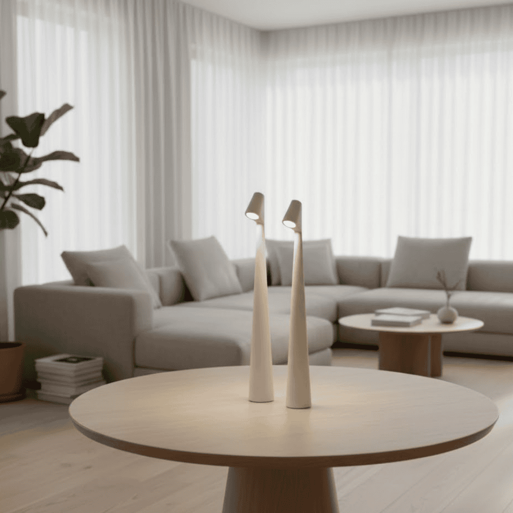 Bordslampa Batteri Modern Design Trådlös Inomhus Utomhus 1