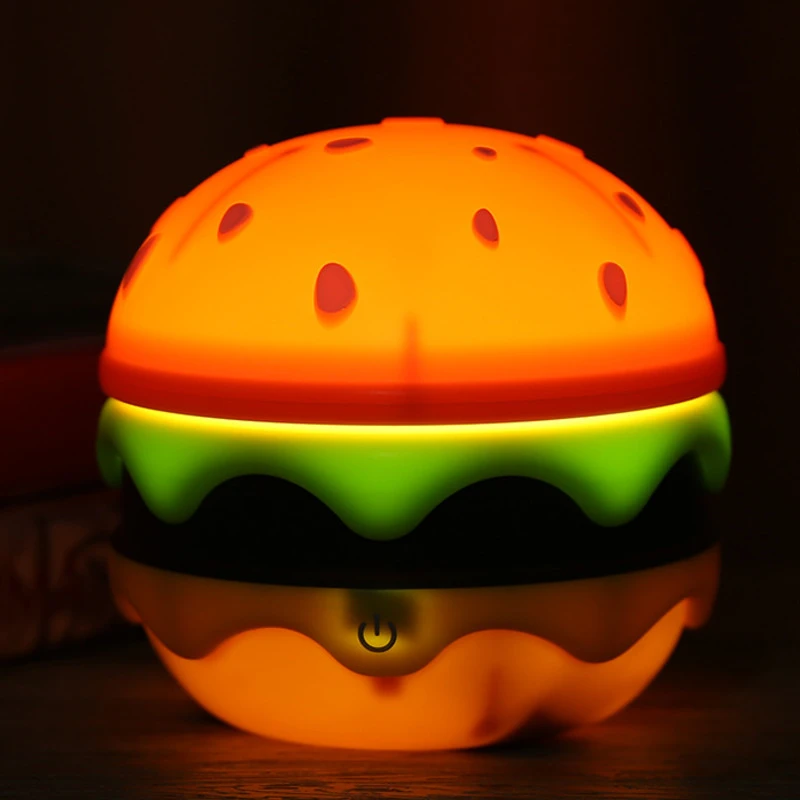 Bordslampa Batteridriven Hamburgerdesign Justerbar 1