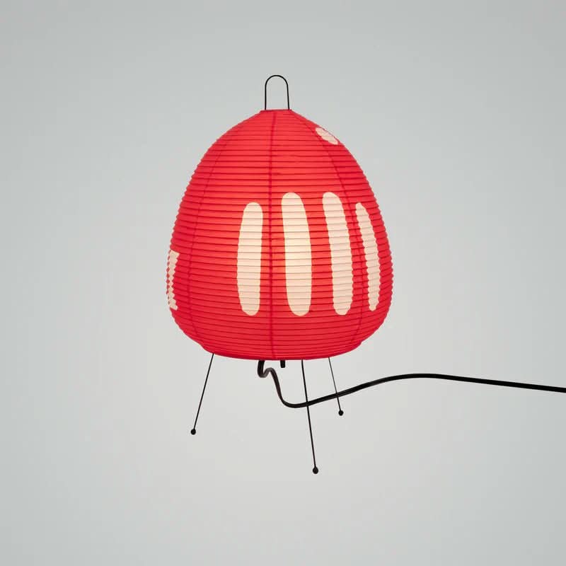 Bordslampa Japansk Design med Rispapperskärm för Mysig Atmosfär 15