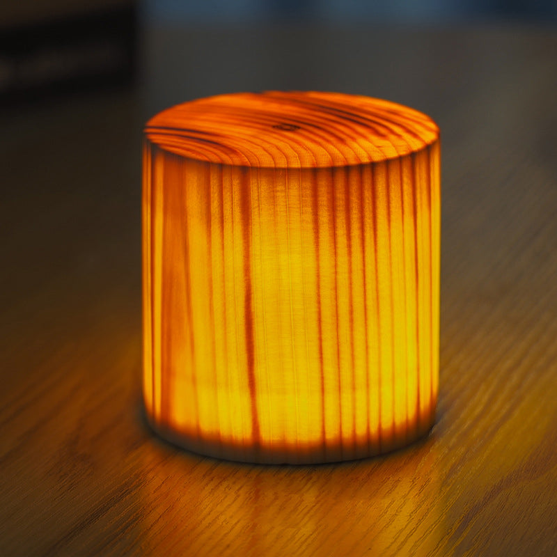 Bordslampa LED med Touchkontroll och Trädesign 15