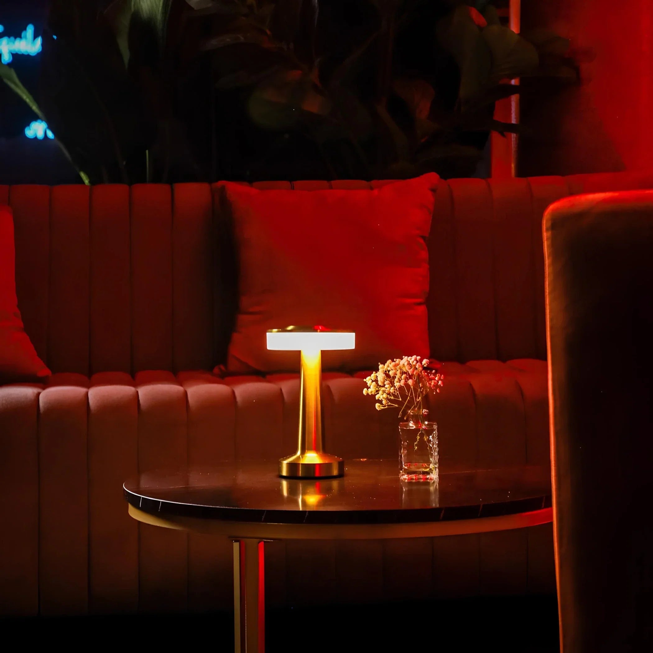 Bordslampa Trådlös Retro Dimbara Batteridriven Design för Hem och Arbetsplats 4