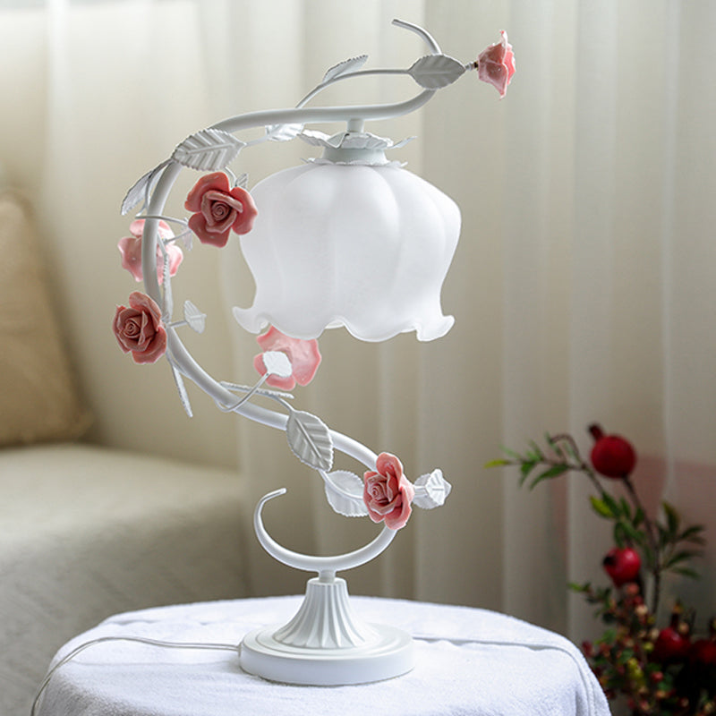 Bordslampa i Glas med Rosdesign 1