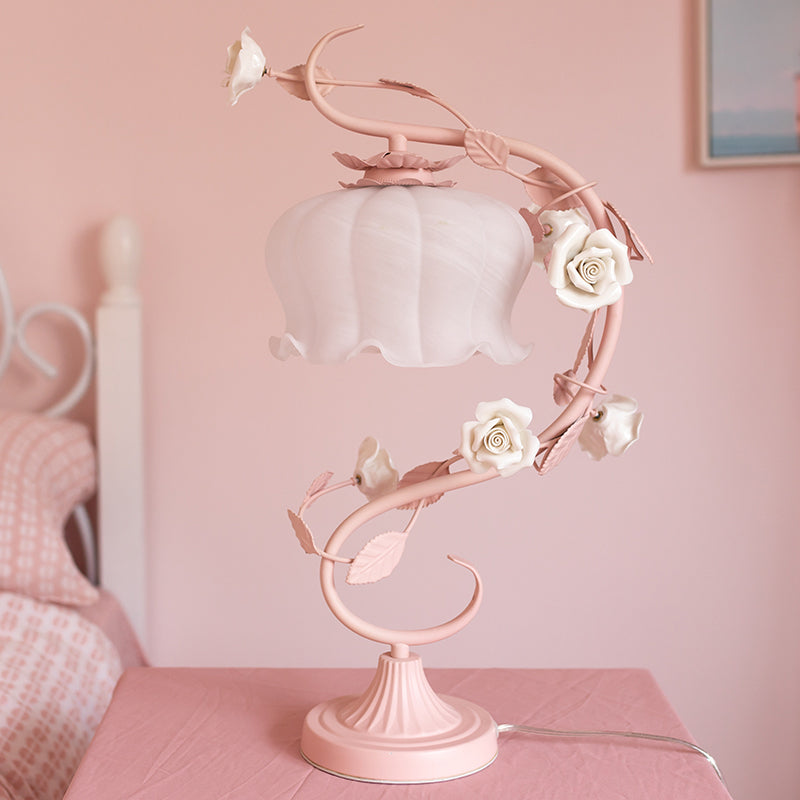 Bordslampa i Glas med Rosdesign 2