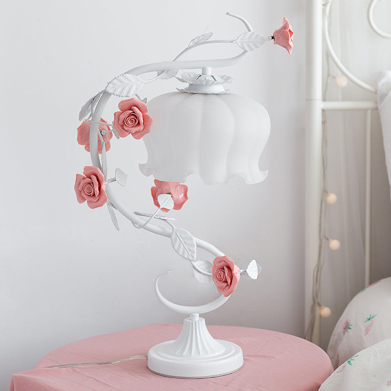 Bordslampa i Glas med Rosdesign 3