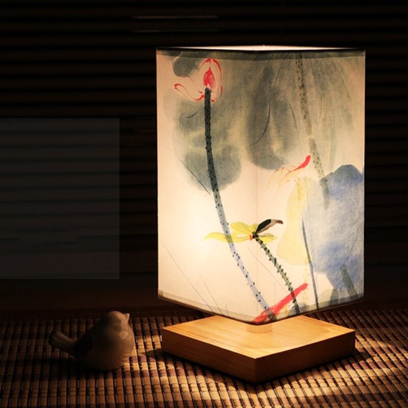 Bordslampa i Japansk Skandinavisk Stil 4