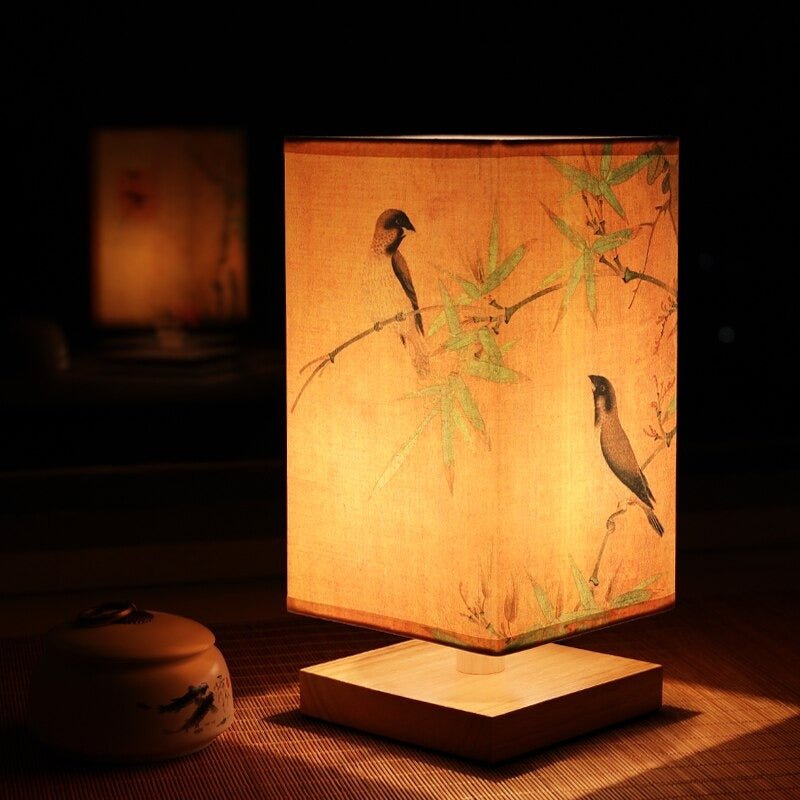 Bordslampa i Japansk Skandinavisk Stil 5