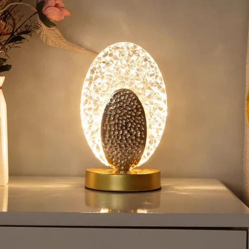 Bordslampa i Modern Stil med Påfågel Design 0