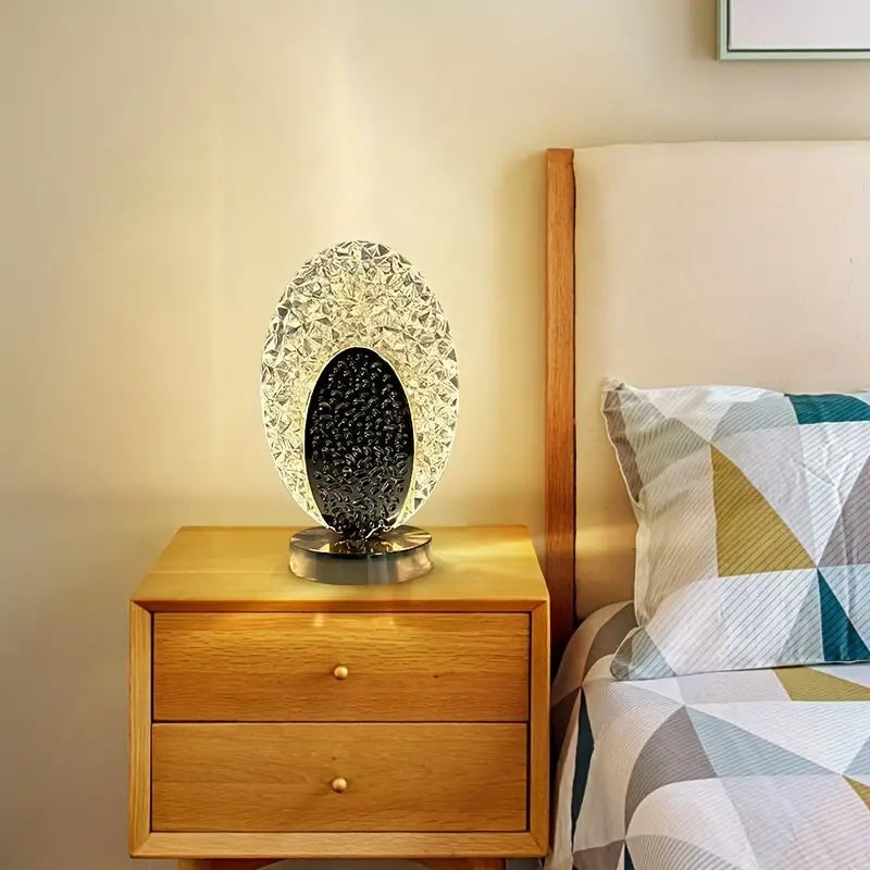Bordslampa i Modern Stil med Påfågel Design 3