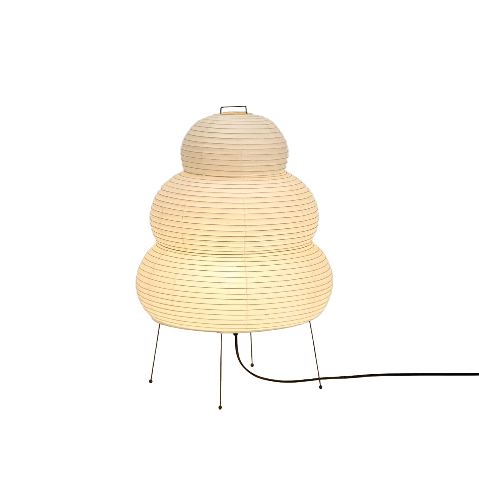 Bordslampa i Rispapper Minimalistisk Design 5