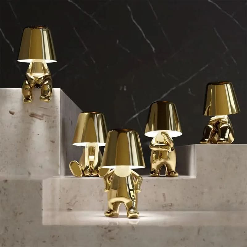 Bordslampa med Dimbara LED-lampor 1