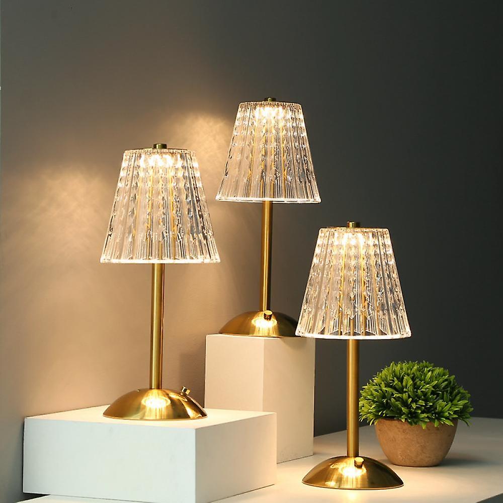Bordslampa med Guldkristall och Pekkontroll för Modern Stil 8