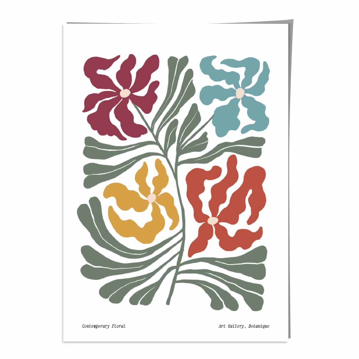 Botanisk Affisch i Boho Stil 0