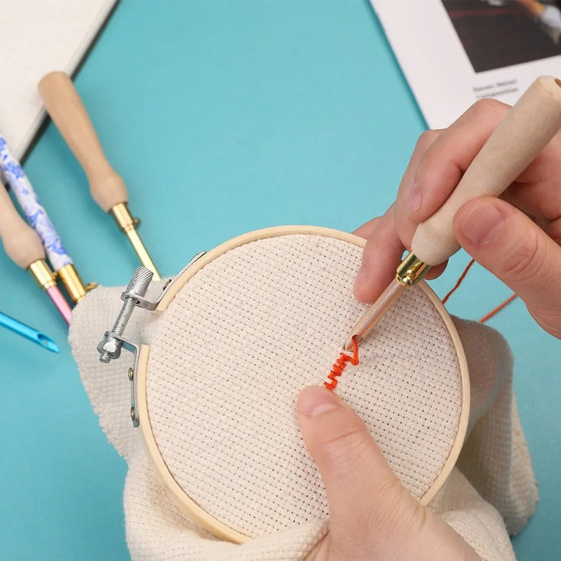 Broderi Nålset för Kreativa Projekt 1