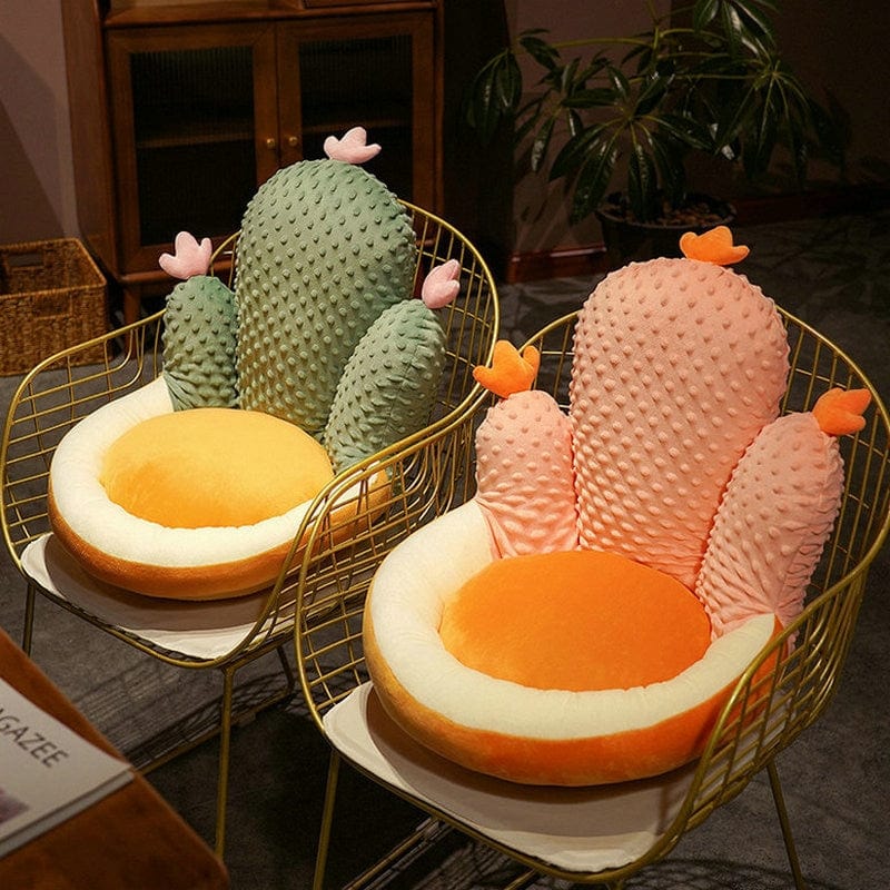 Cactus Stol Plyschkudde 0