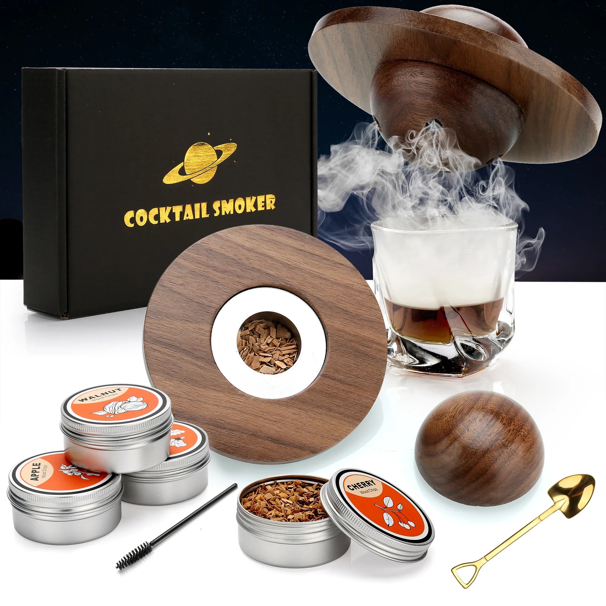 Cocktail Smoker Kit för Whisky och Bourbon 1