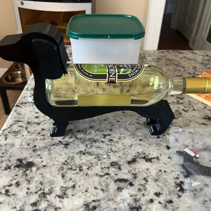Dachshund Vinhållare Dekorativ 6