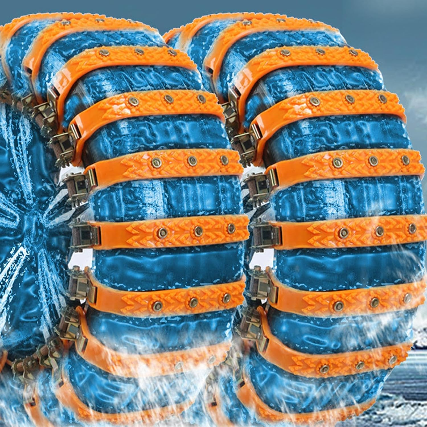 Däckkedjor för Bil | Halkskyddade och Lättinstallerade 9