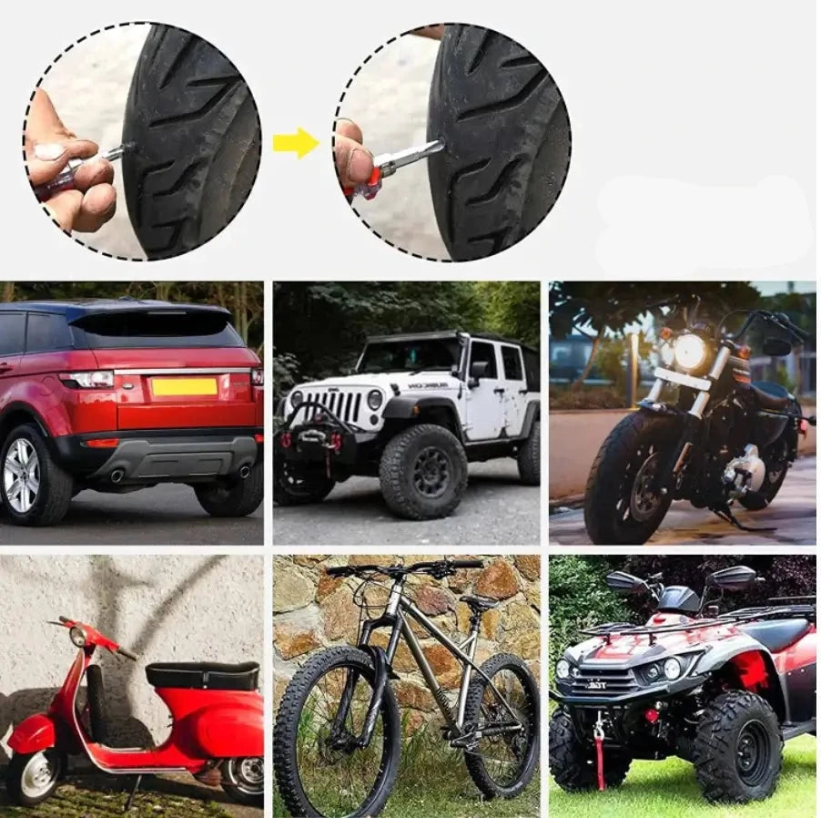 Däckreparationsset för Vakuumdäck Enkel Installation 8