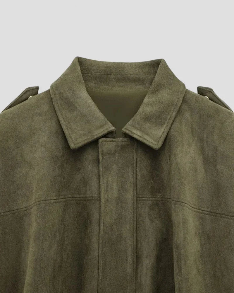 Dam Bomberjacka Överdimensionerad Med Dragkedja 3