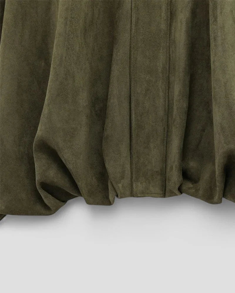 Dam Bomberjacka Överdimensionerad Med Dragkedja 5